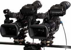 rig 3D stereo camere parallele