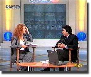 RAI UNO UNO MATTINA, 23 settembre 1999 Intervista a Giuseppe Galliano | press  | Video Industriali | Filmati Aziendali | Giuseppe Galliano Multimedia Studio | 